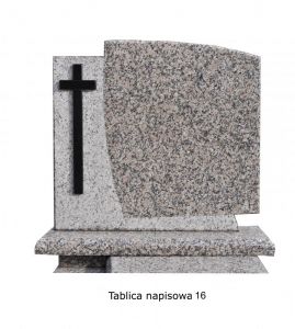 Tablica napisowa nr 16