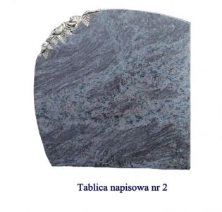 Tablica napisowa nr 2