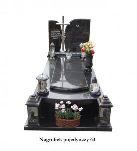 Nagrobek pojedynczy nr 63