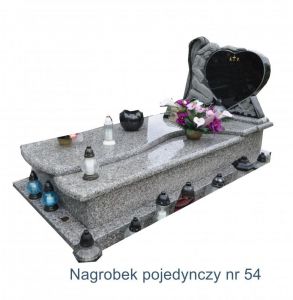 Nagrobek pojedynczy nr 54