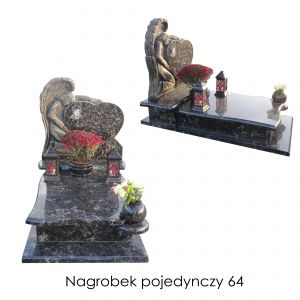 Nagrobek pojedynczy nr 64